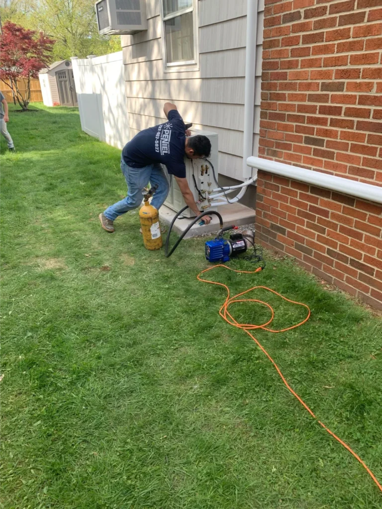 Peniel HVAC New Boiler Installation Close Up NJ