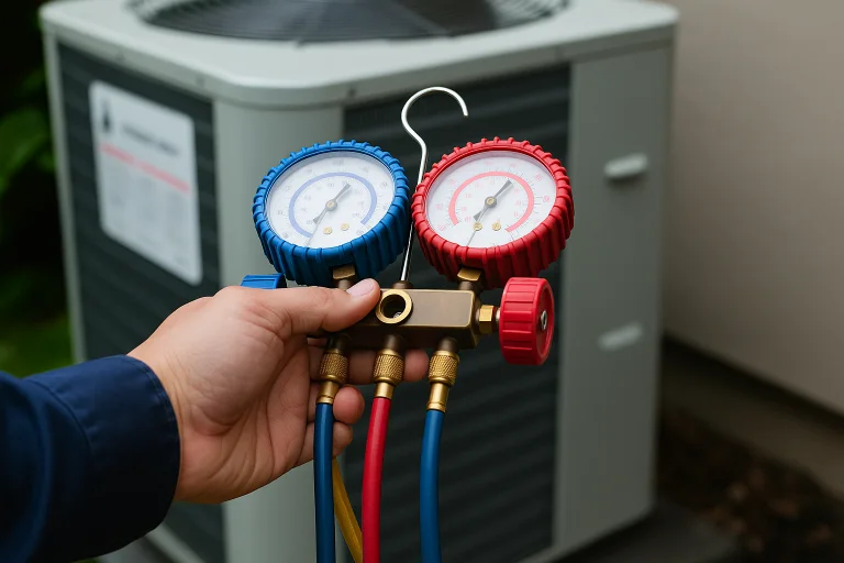 refrigerant level check